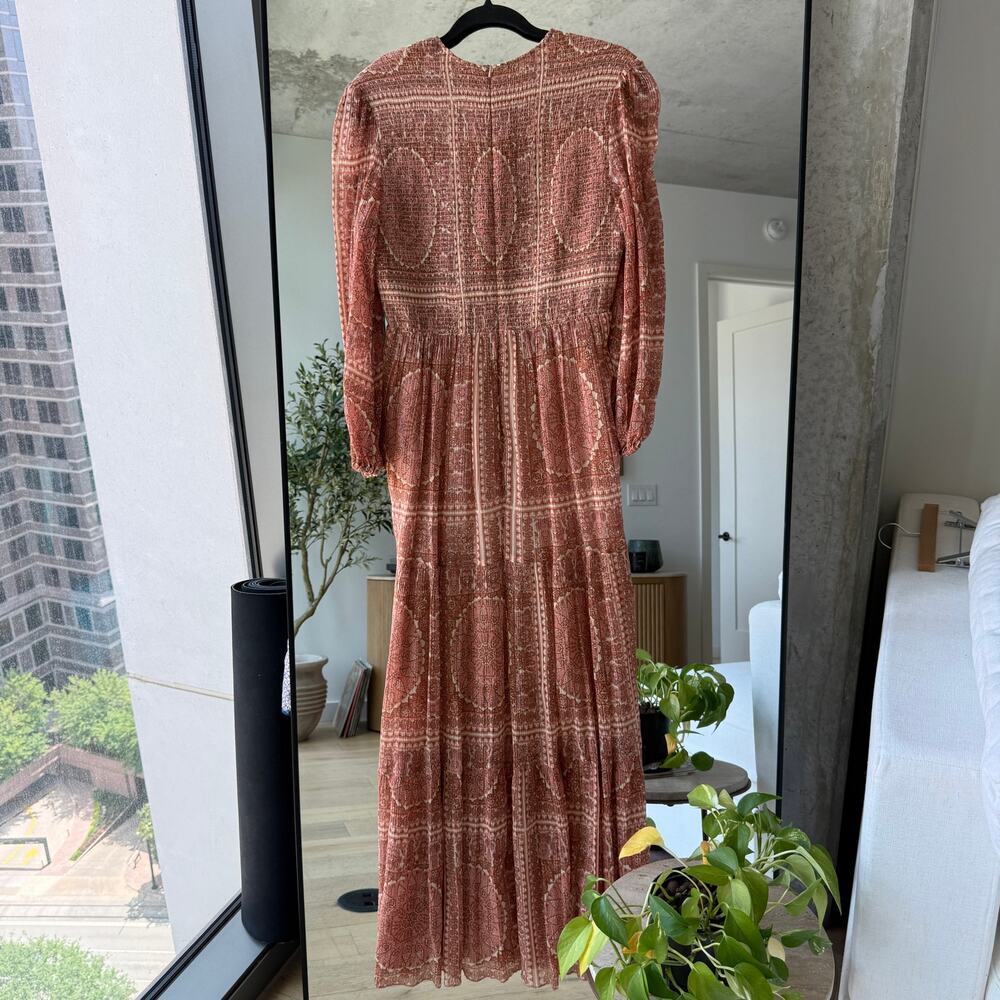 Zimmermann Primrose Paisley Crinkle Maxi Dress - Picture 3 of 4